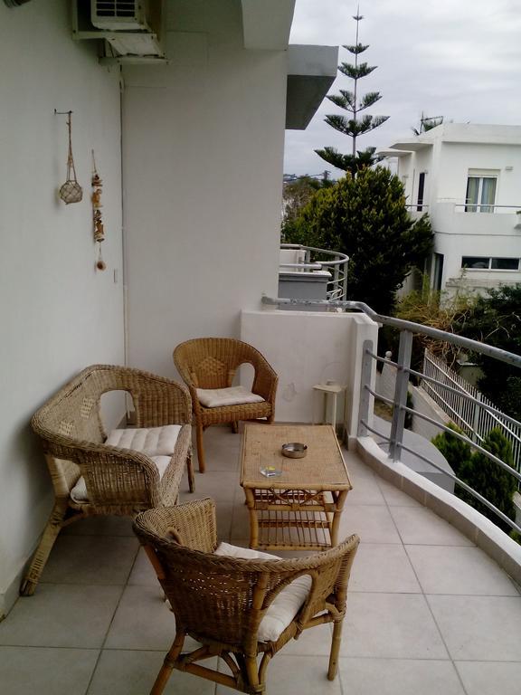 Erofili Apartments Souda Bagian luar foto