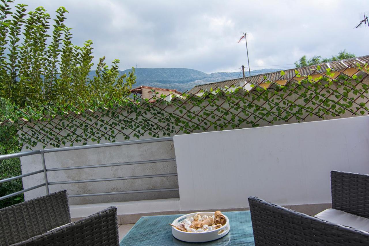 Erofili Apartments Souda Bagian luar foto